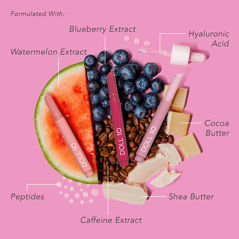 Sweet Sensations Peptide Plumping Lip Treatment Trio