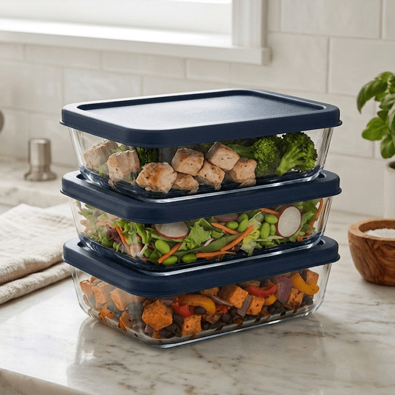 Dark Blue 6pc 24oz Set