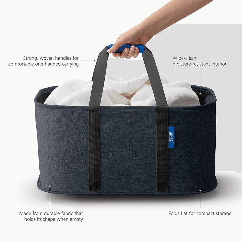 Hold-All 35 Liter Collapsible Laundry Basket