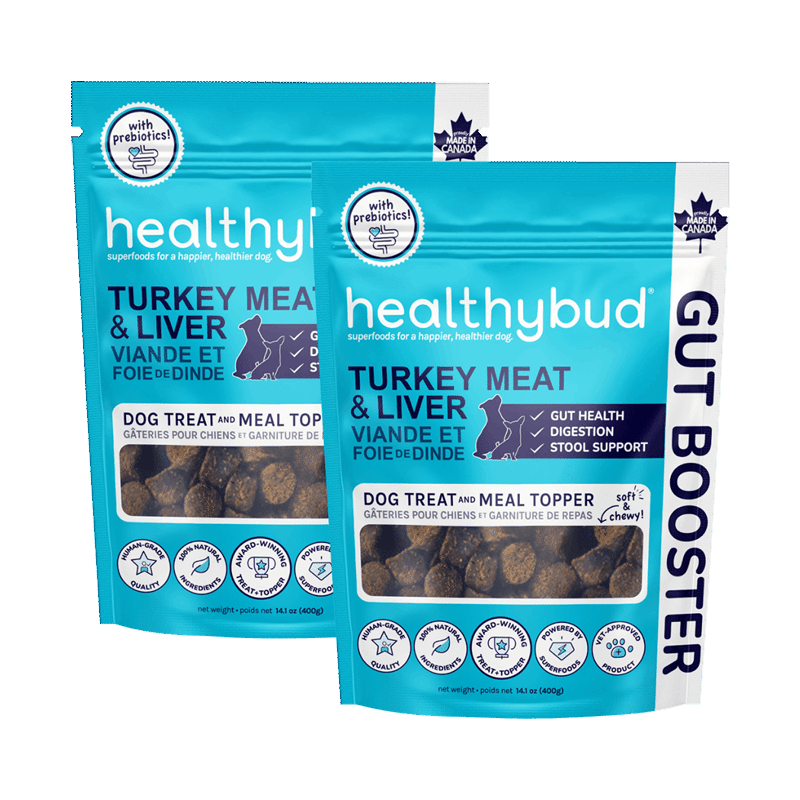 Gut Booster Turkey Dog Treat & Meal Topper