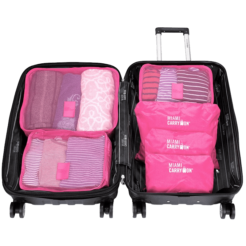 Travelers 6 Piece Packing Cube Set