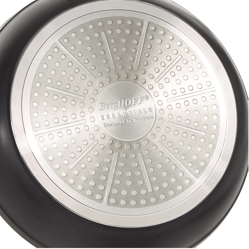 8" Nonstick Hard Anodized Stockpot with Glass Lid