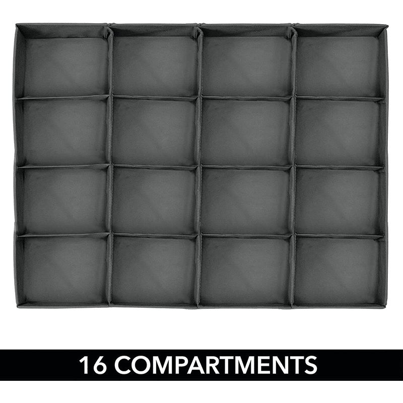 16 Section Drawer Organizer (2 Pack)