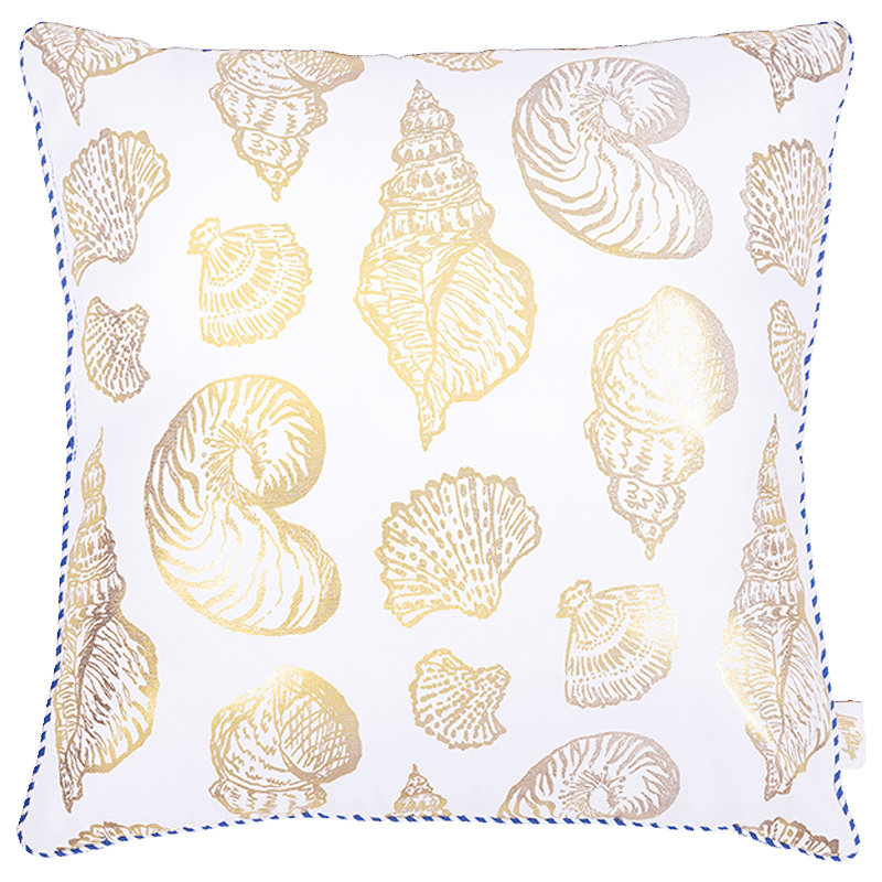 Large Pillow, Shell of a Good Time indoor/outdoor