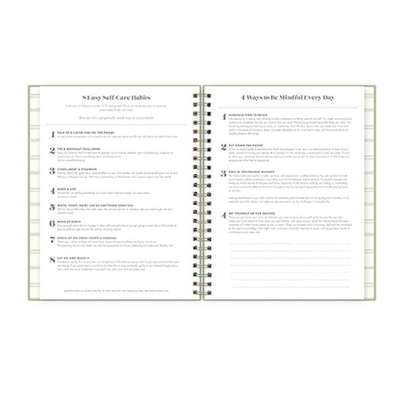 The Everygirl Self-Care Notes