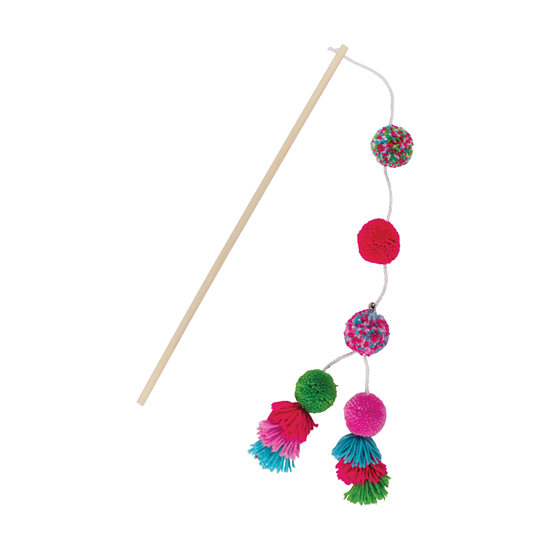 Shake Your Pom Pom Cat Toy
