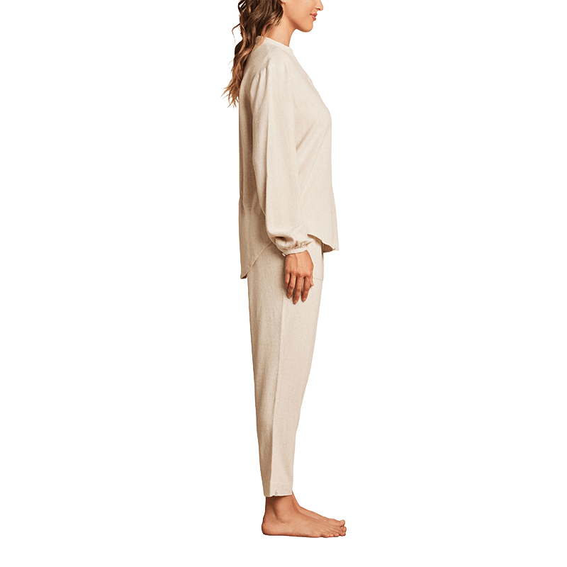 Linen Blend Blouse - S