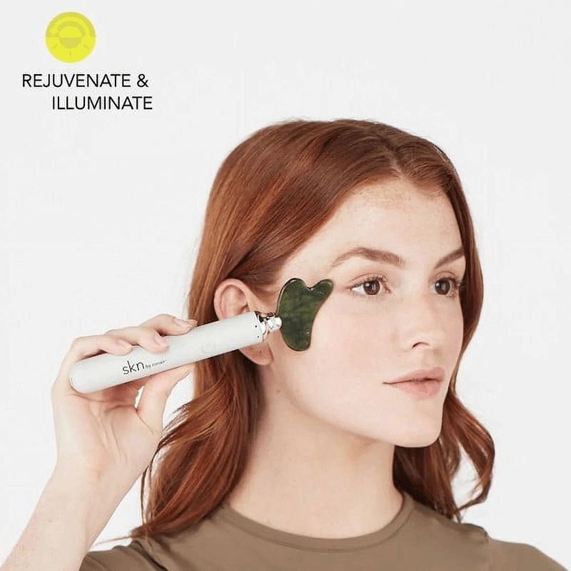 Jade Vibe Electric Roller Kit with 4 Attachments