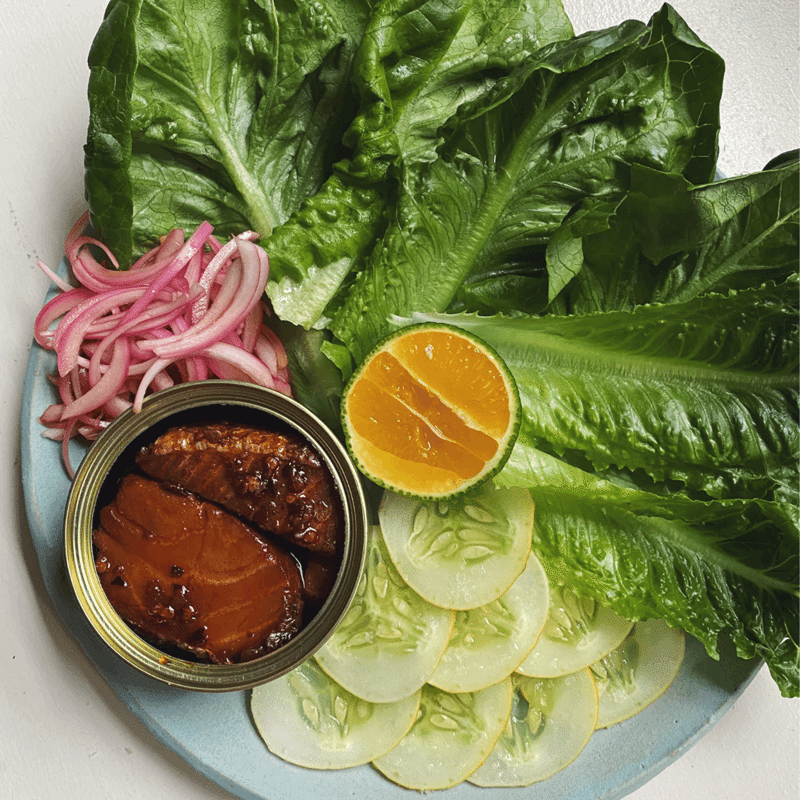 Smoked Salmon with Sichuan Chili Crisp