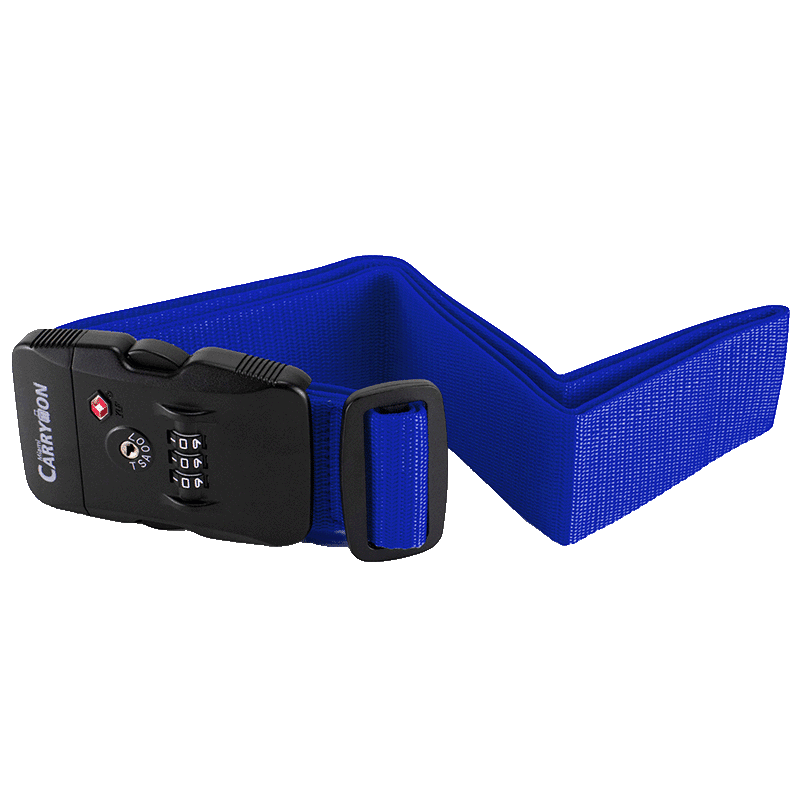 Luggage Strap with Built-in TSA Combination Lock