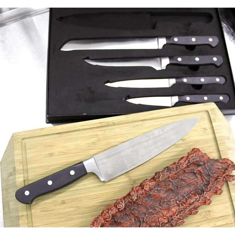 5 Piece Contempo Stainless Steel Knife Set
