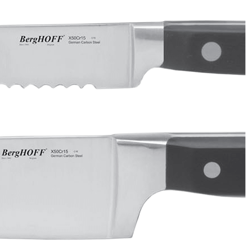 5 Piece Contempo Stainless Steel Knife Set