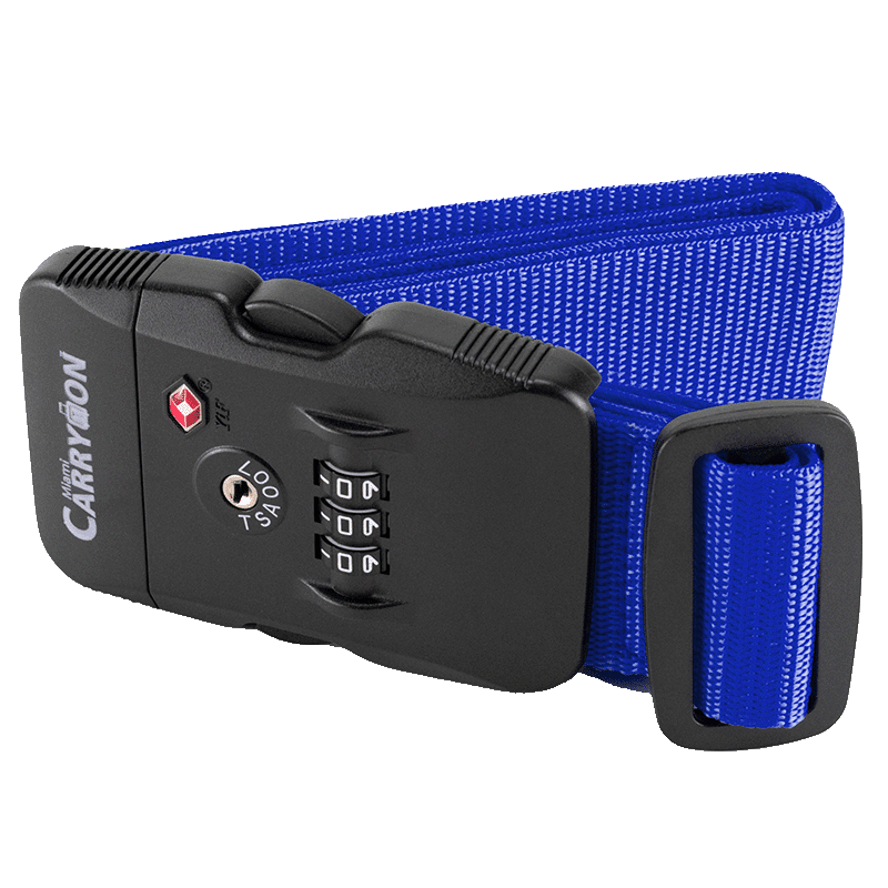 Luggage Strap with Built-in TSA Combination Lock
