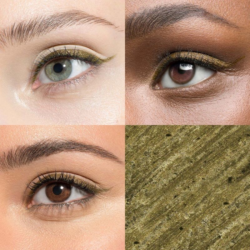 When Pencil Met Gel All-Day Eyeliner - Golden Olive Shimmer