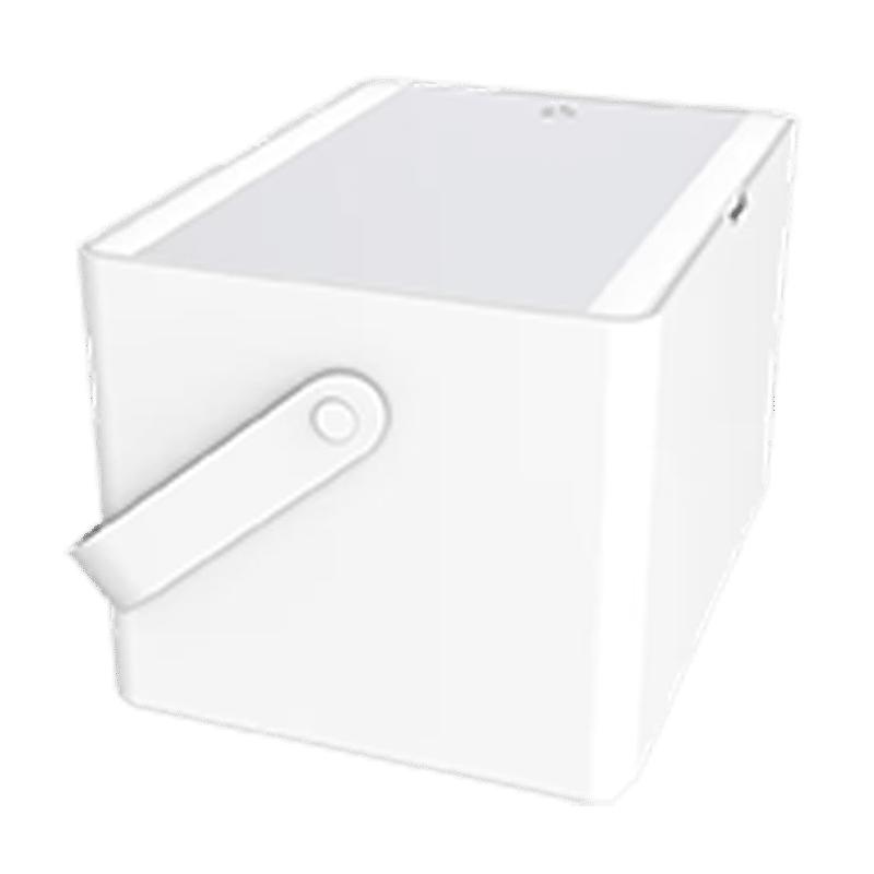 2-in-1 Lighted Makeup Mirror & Organizer Box