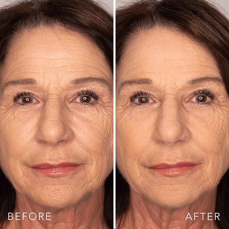 Yellow Brightening Treatment Powder with Double-Ended Powder Brush