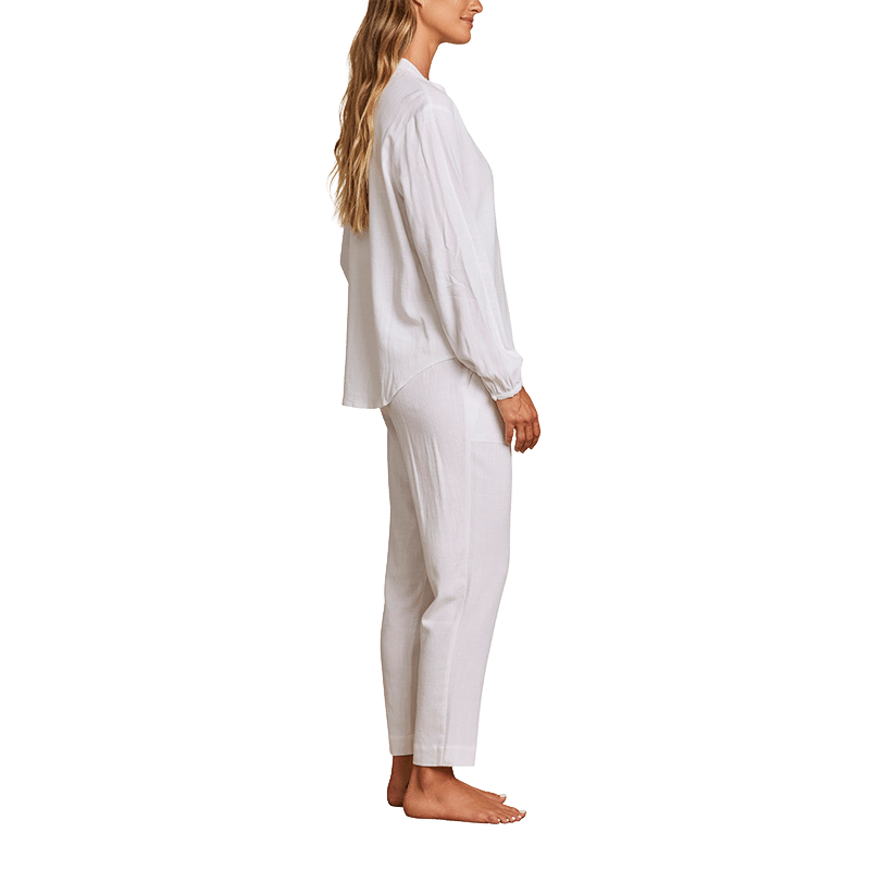 Linen Blend Blouse