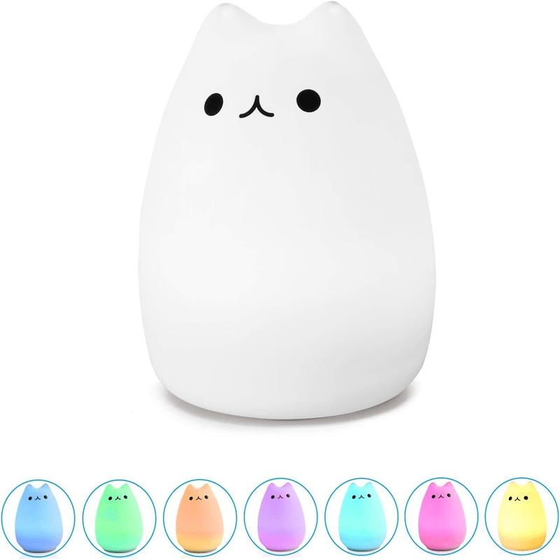 Color Changing Cat Night Light