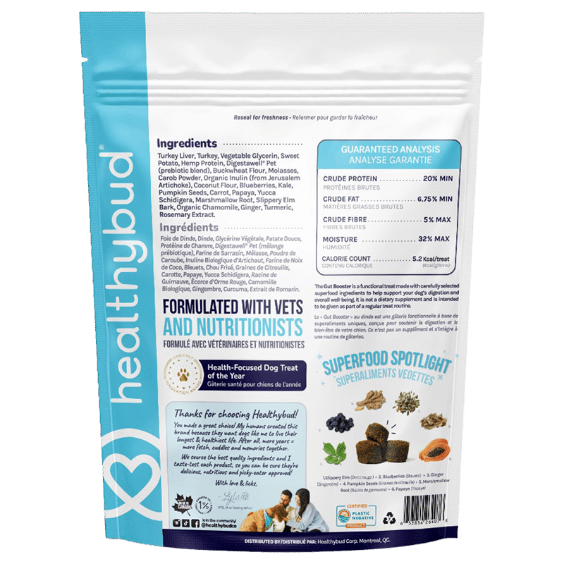 Gut Booster Turkey Dog Treat & Meal Topper