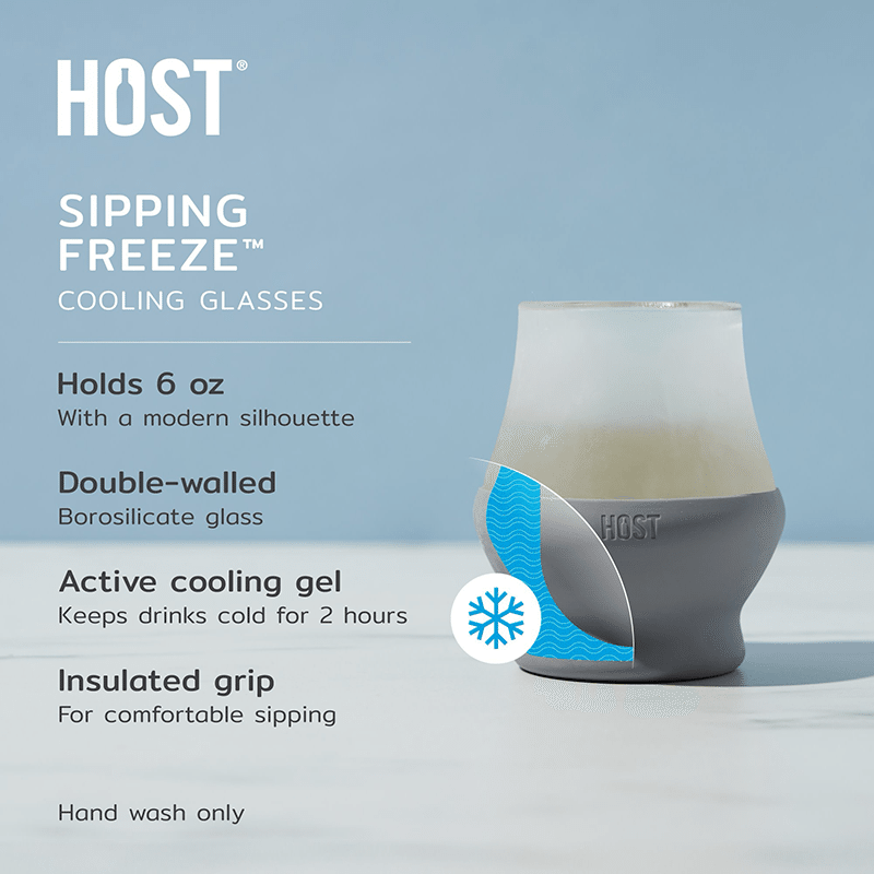 FREEZE Sipping Glass