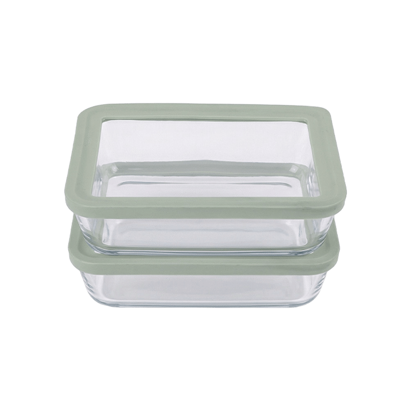 Green 4pc 48oz Rectangle Set