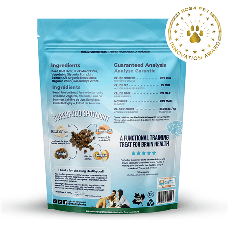 Mini Dog Training Treats with Superfoods