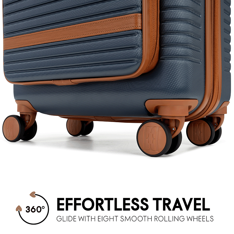 Escape Expandable Carry-on Suitcase with Front Laptop Pocket