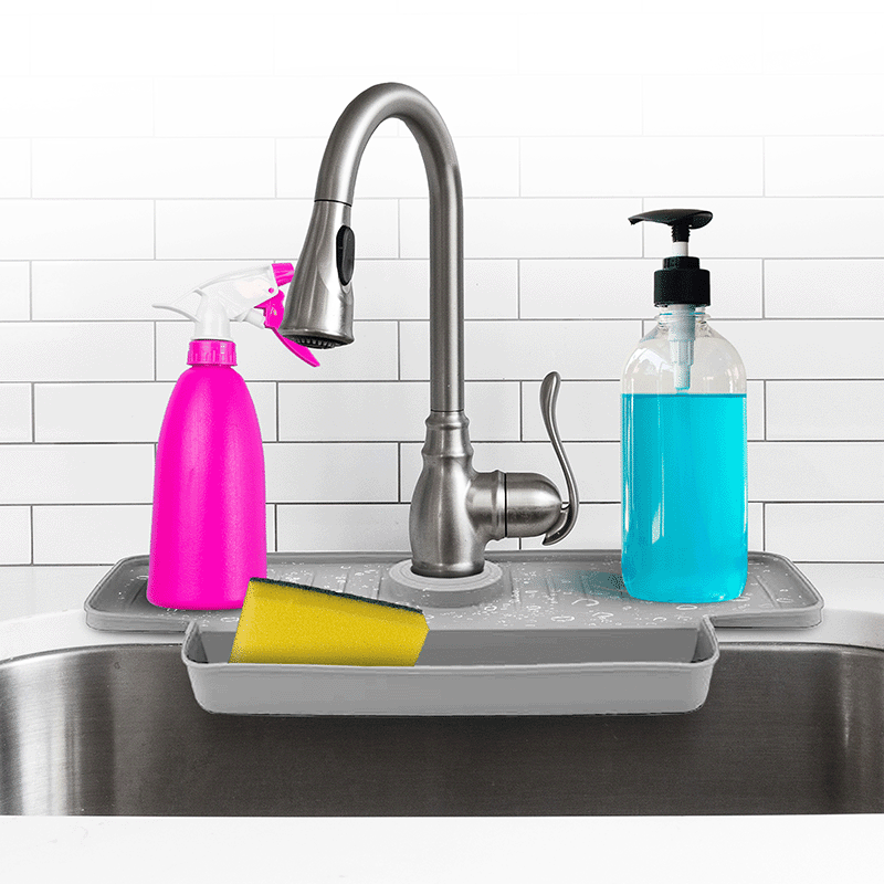 Silicone Faucet Draining Mat