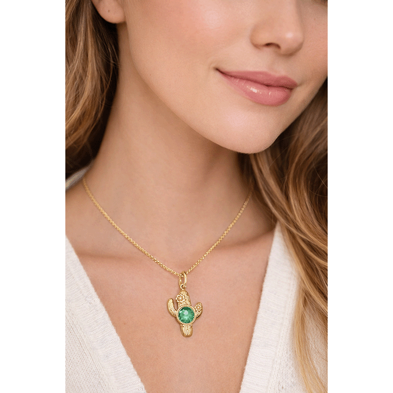 Cactus Necklace