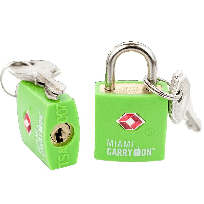 TSA Approved Luggage Padlock (2 Pack)