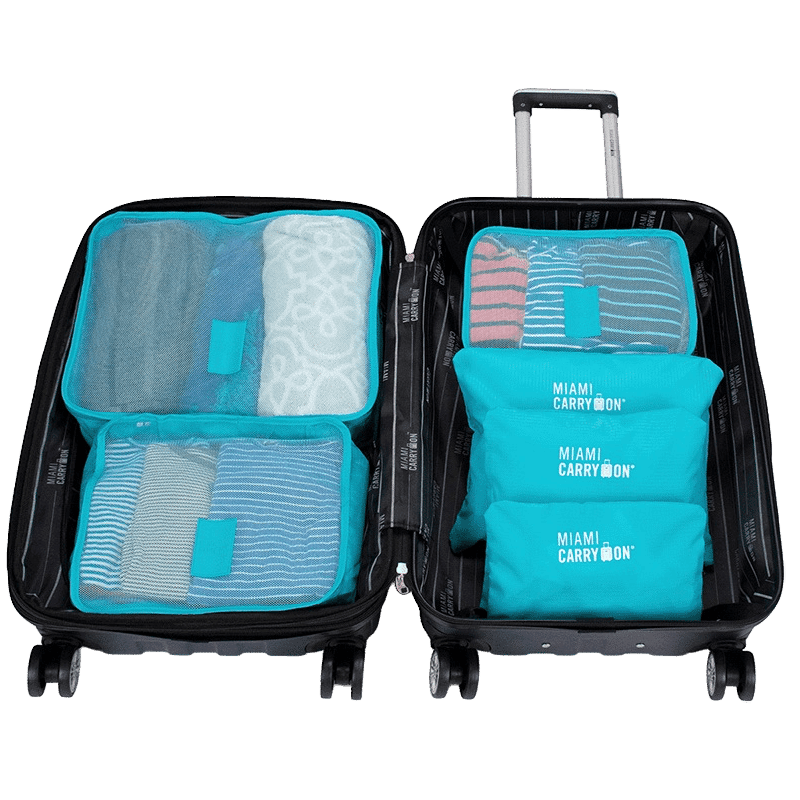 Travelers 6 Piece Packing Cube Set