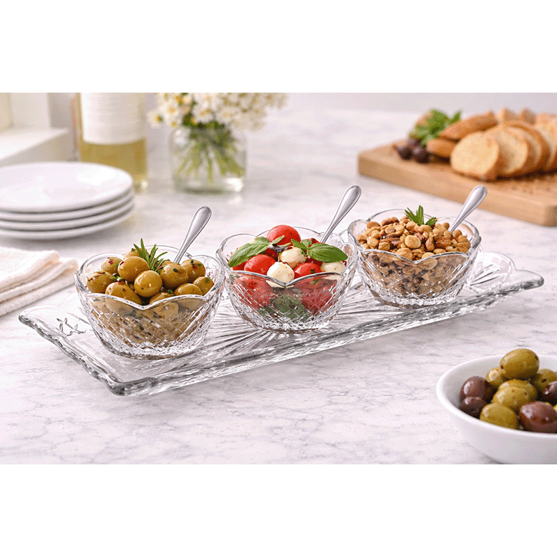4 Piece Relish Server