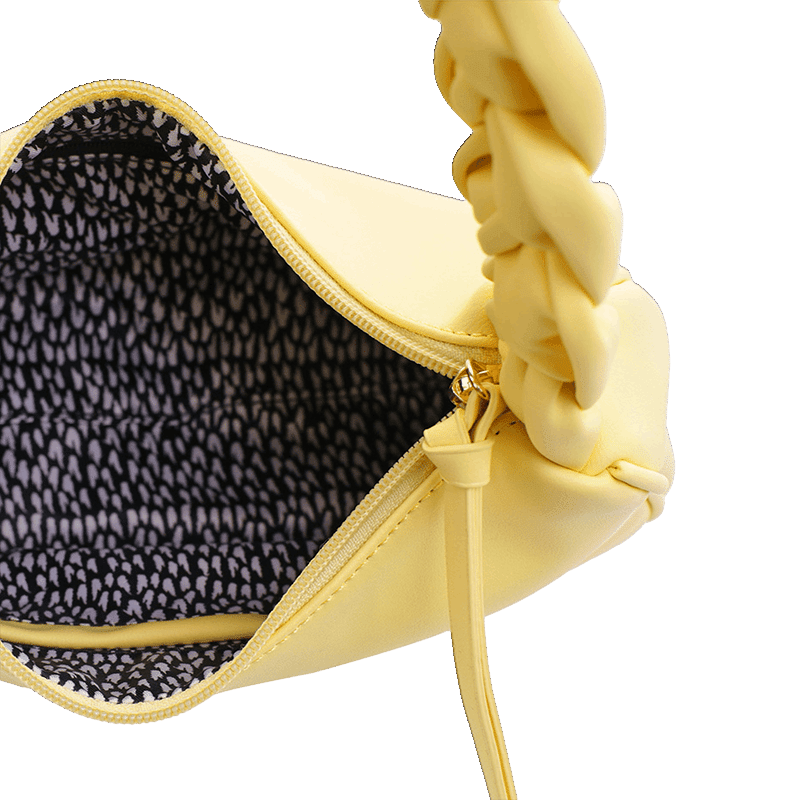 Nora Braided Handle Shoulder Bag