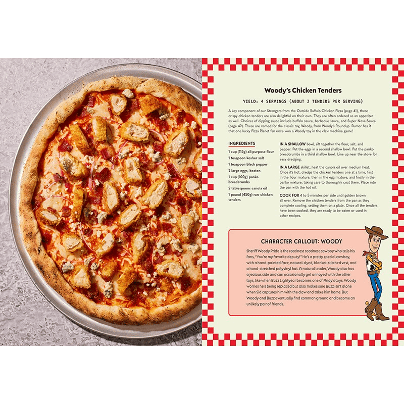 The Pizza Planet Cookbook
