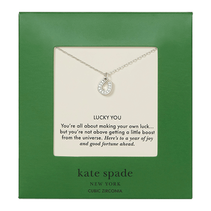 Gifting Lucky You Pendant - Carded (Silver)