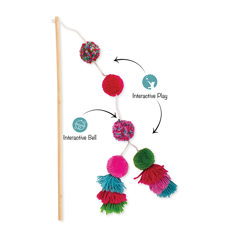 Shake Your Pom Pom Cat Toy
