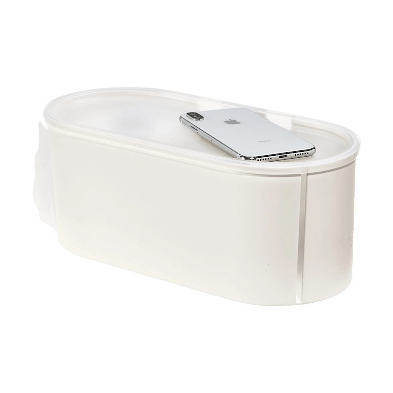 Adhesive Bathroom Storage Bin with Lid