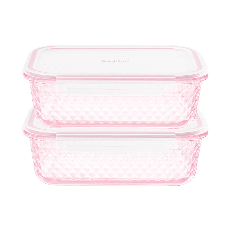 Pink 4pc 35oz Rectangle Set