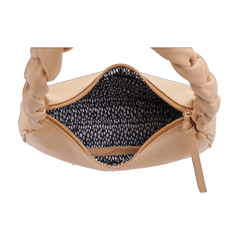 Nora Braided Handle Shoulder Bag