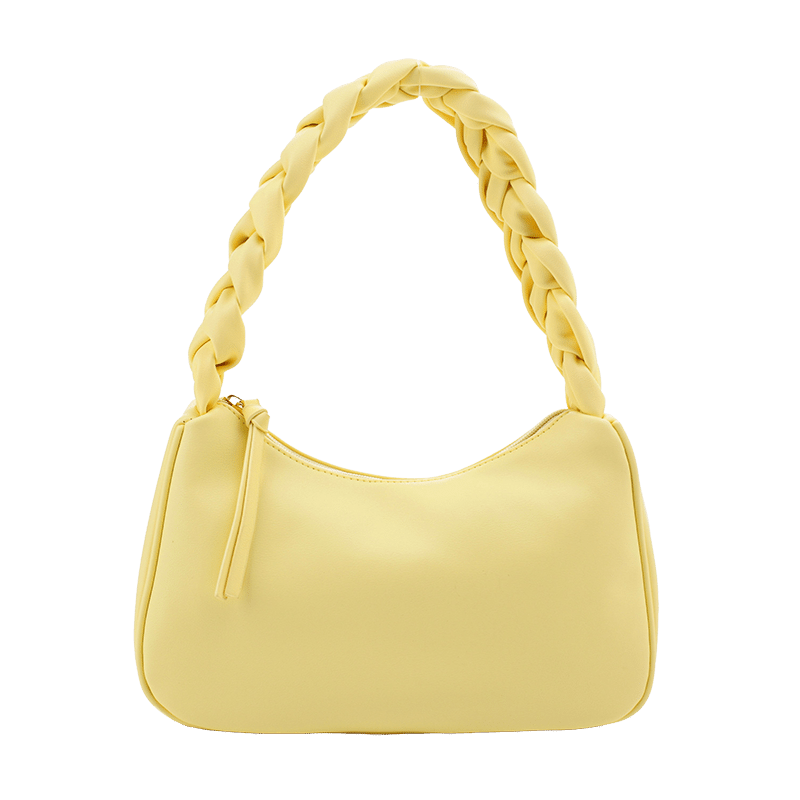 Nora Braided Handle Shoulder Bag