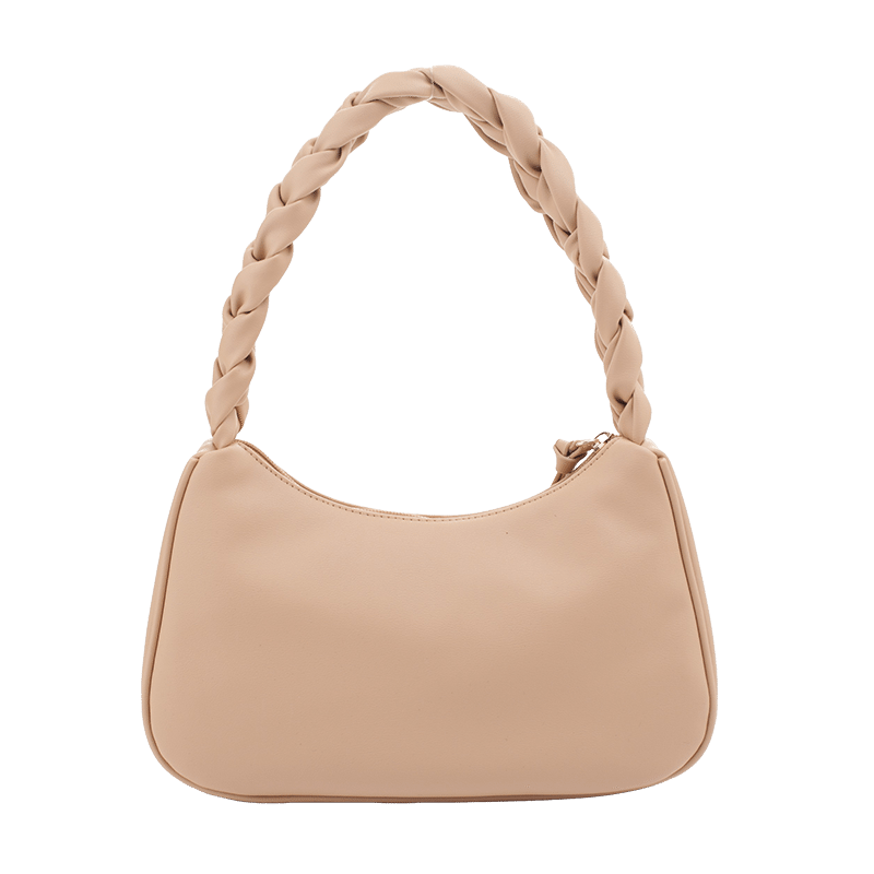 Nora Braided Handle Shoulder Bag