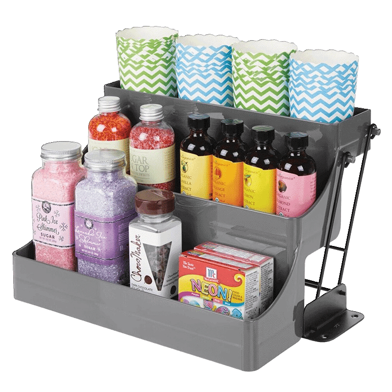 3 Tier Pull Down Spice Rack