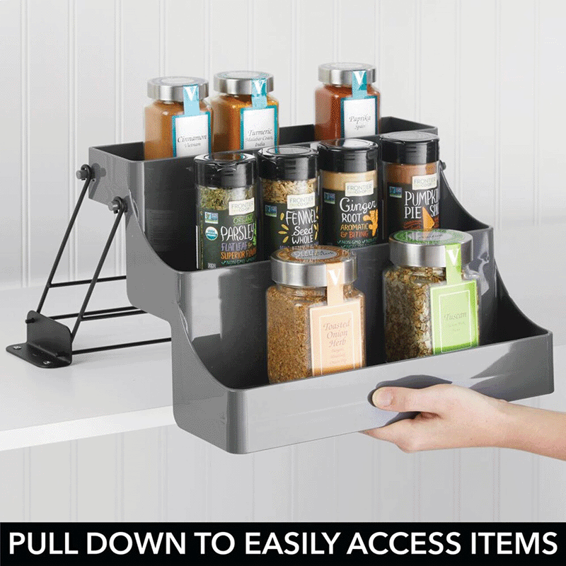 3 Tier Pull Down Spice Rack