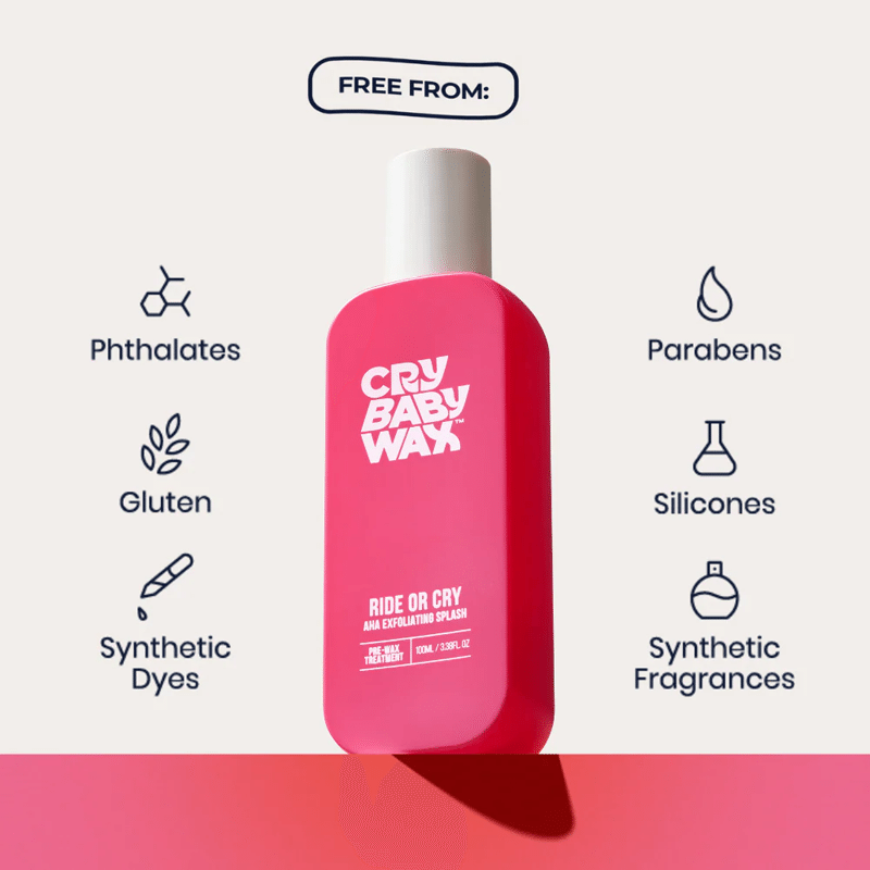 Ride or Cry AHA Exfoliating Splash