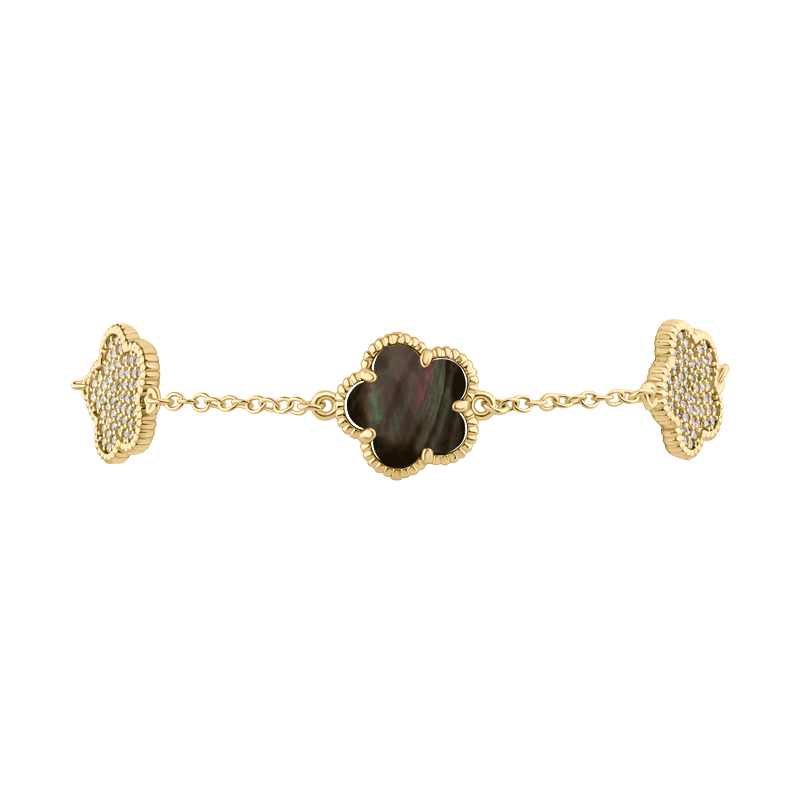 Alternating Clover Bracelet