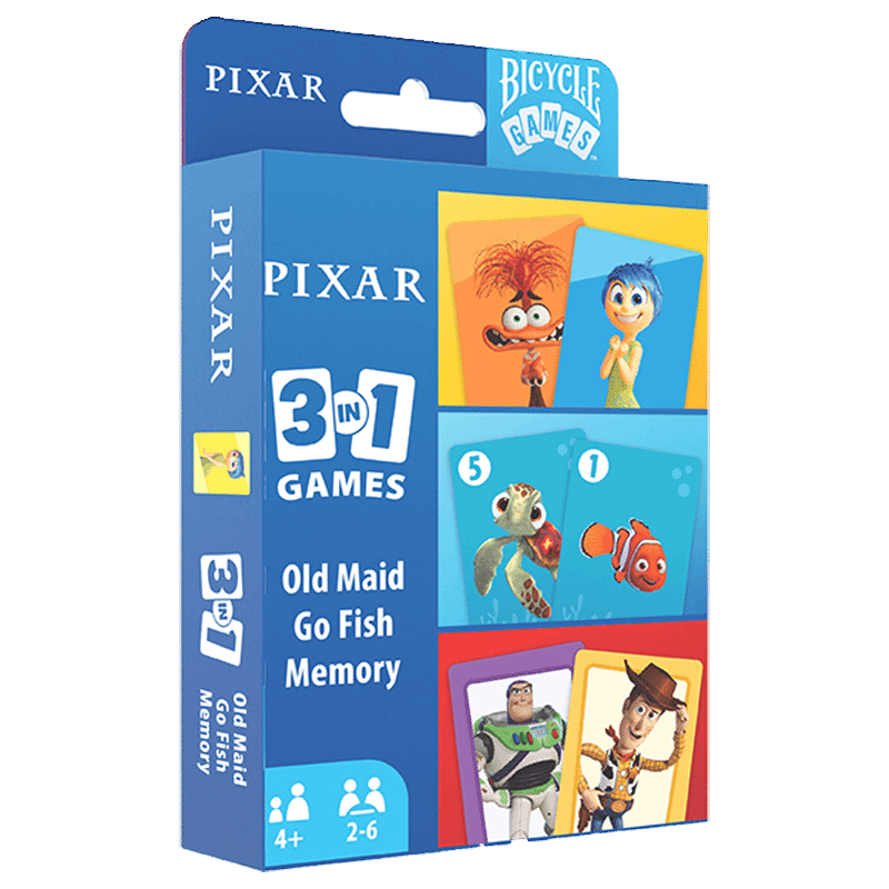 Disney Pixar 3 in 1 Games