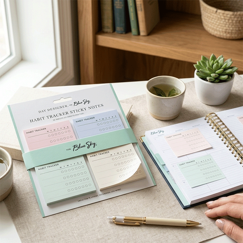 Habit Tracker Sticky Notes