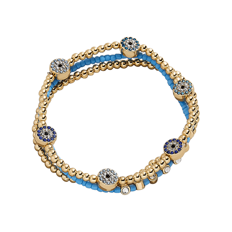 Evil Eye Bracelet Set