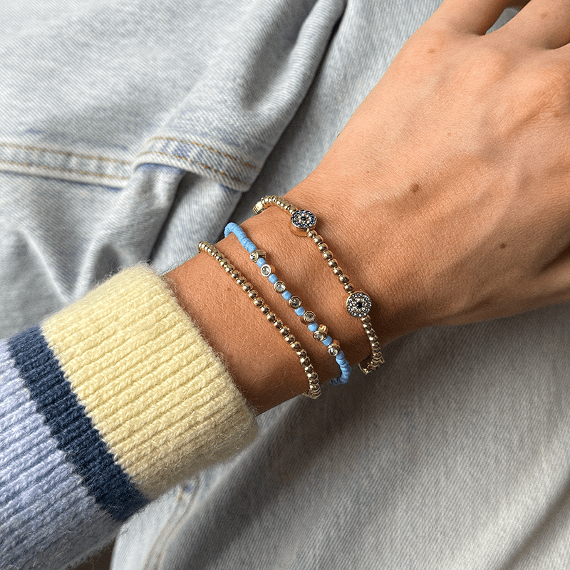 Evil Eye Bracelet Set