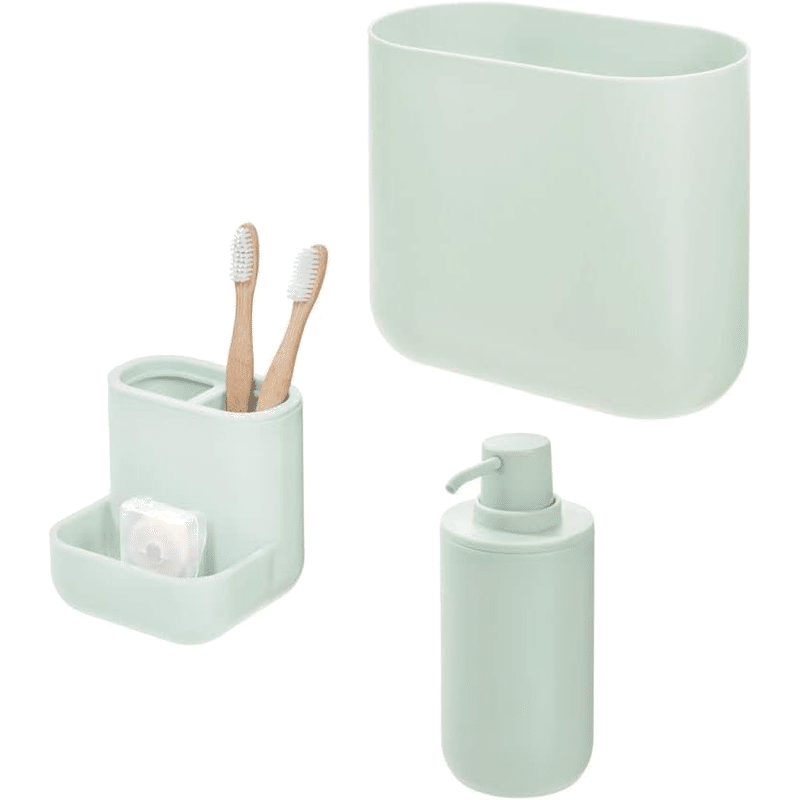 3 Piece Bathroom Essentials Set
